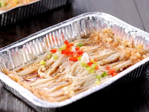 洪雅锡纸烤金针菇